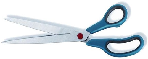 Behangschaar RVS 28 cm