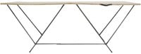 Behangtafel Klein hout