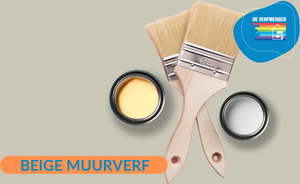 Beige muurverf
