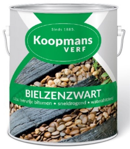 Koopmans Bielzen Zwart 5 liter