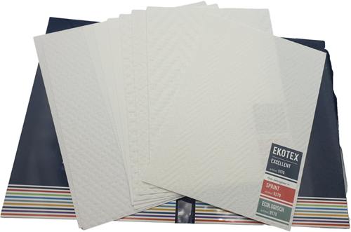 Ekotex glasvezelbehang + renovlies proefstalen (boekje)-2