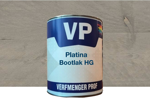 VP Platina Bootlak - Hoogglans - 1 liter - Grey Wash