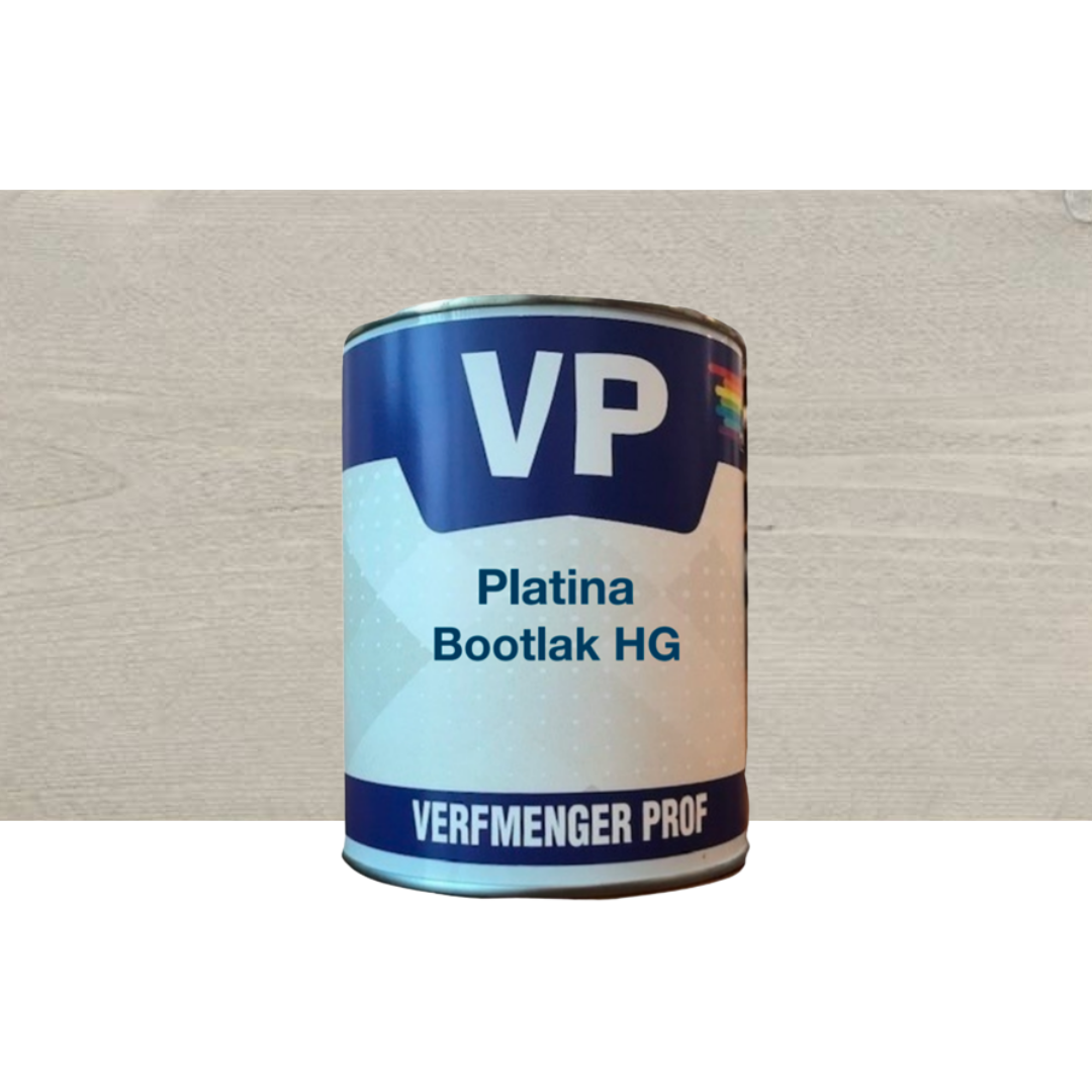 VP Platina Bootlak - Hoogglans - 1 liter - White Wash