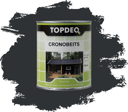 Topdeq Zwarte Cronobeits 2,5 liter RAL 7021