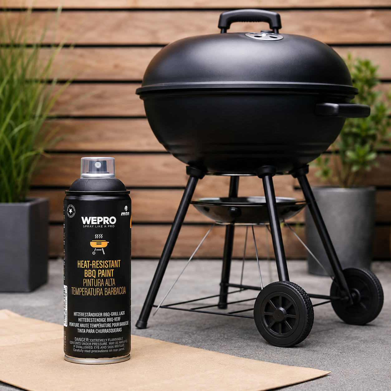 WEPRO STOVE & BBQ PAINT 400ML
