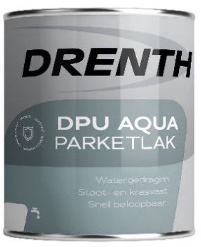 Drenth DPU Aqua Parketlak Mat 0,75 liter