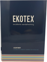 Ekotex glasvezelbehang + renovlies proefstalen (boekje)