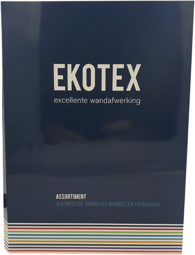 Ekotex glasvezelbehang + renovlies proefstalen (boekje)
