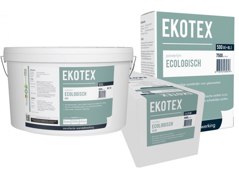 Ekotex Ecologies Renovlies totaalpakket 50m2 RAL 9010 afbeelding