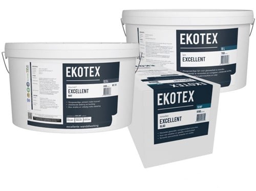 Ekotex Excellent Glasvezelbehang Totaalpakket