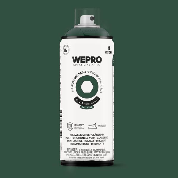 WEPRO ALL-PURPOSE PAINT 400ML HG RAL 6005