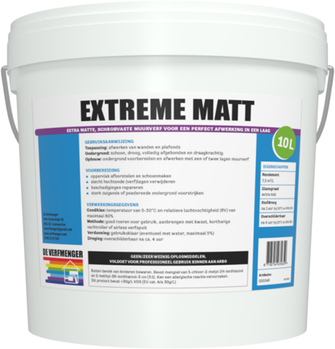 VP Extra Mat 2.5 liter NEW recept