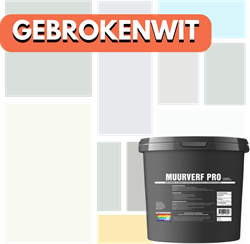 Gebroken wit Muurverf Pro (WIT)