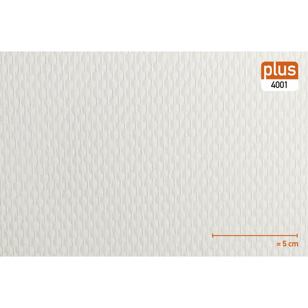 Glasvezelbehang plus 25 m2 Ruit # 4001 (130 gram) afbeelding