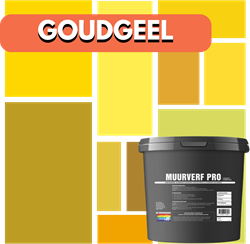 Wandfarbe Pro Goldgelb