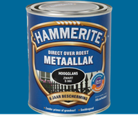 Hammerite Metaallak Hoogglans Standblauw