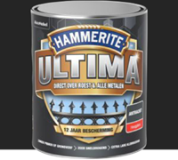 Hammerite Ultima Zwart Mat