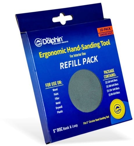 Handschuurblok Rond Refill Pack