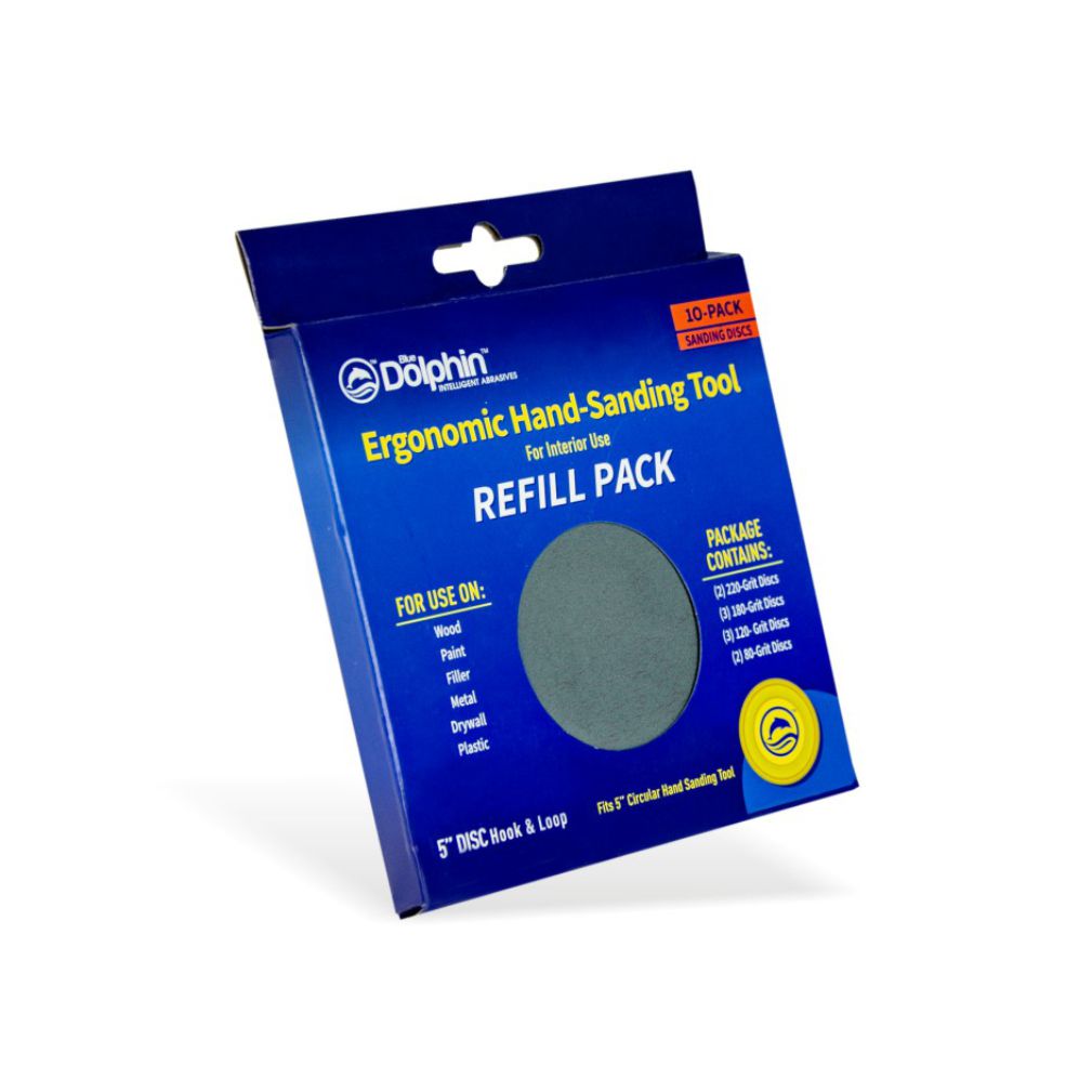 Handschuurblok Rond Refill Pack afbeelding