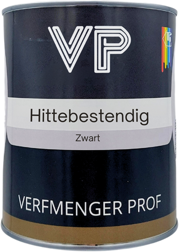 Hittebestendige verf zwart 250 graden