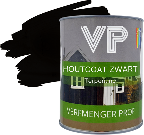 VP Platina Houtcoat Zwart Terpentine 