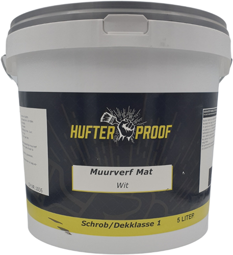 Hufterproof Muurverf