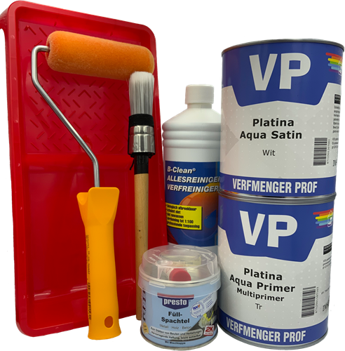 VP Platina Aqua Satin Pakket 