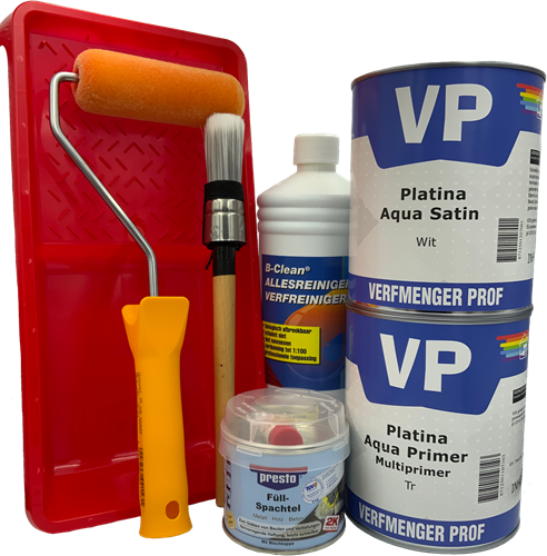 VP Platina Aqua Satin Pakket