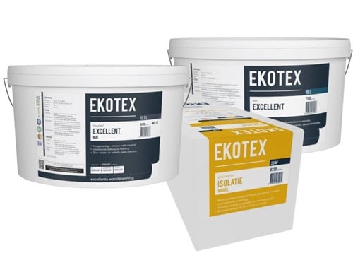 Ekotex Isolatie Glasvezelbehang totaalpakket