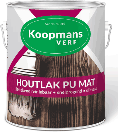 Koopmans Houtlak PU teak Mat