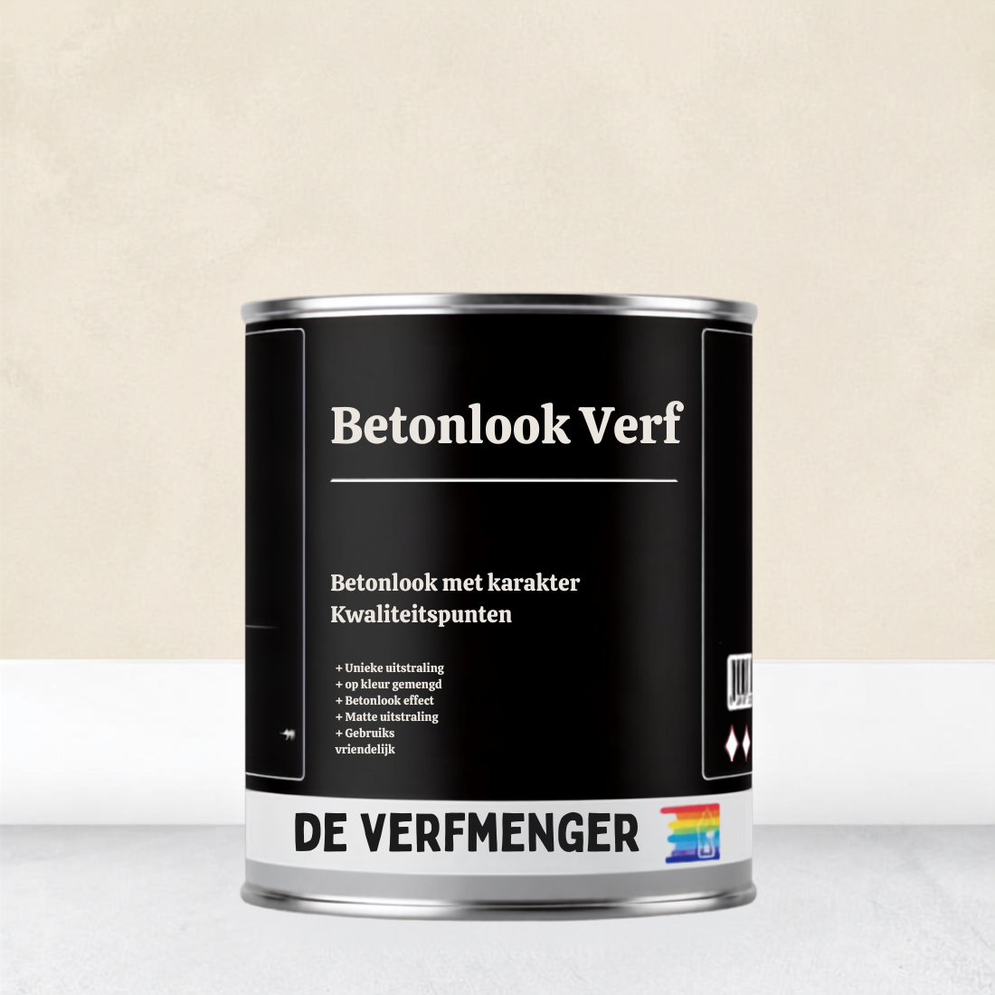 Betonlook Verf Warm Beige No. 03 - 12 m² + Primer