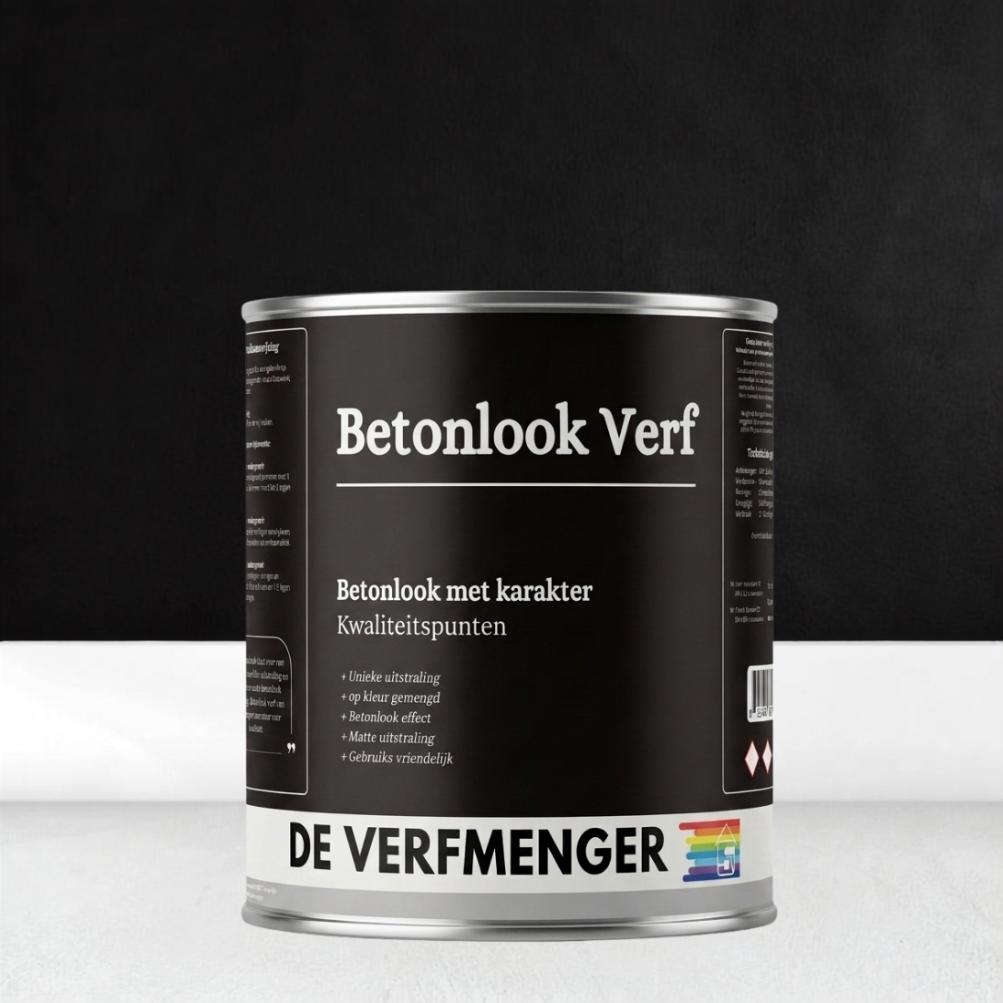 Betonlook Verf Roet No. 320 - 30 m² + Primer