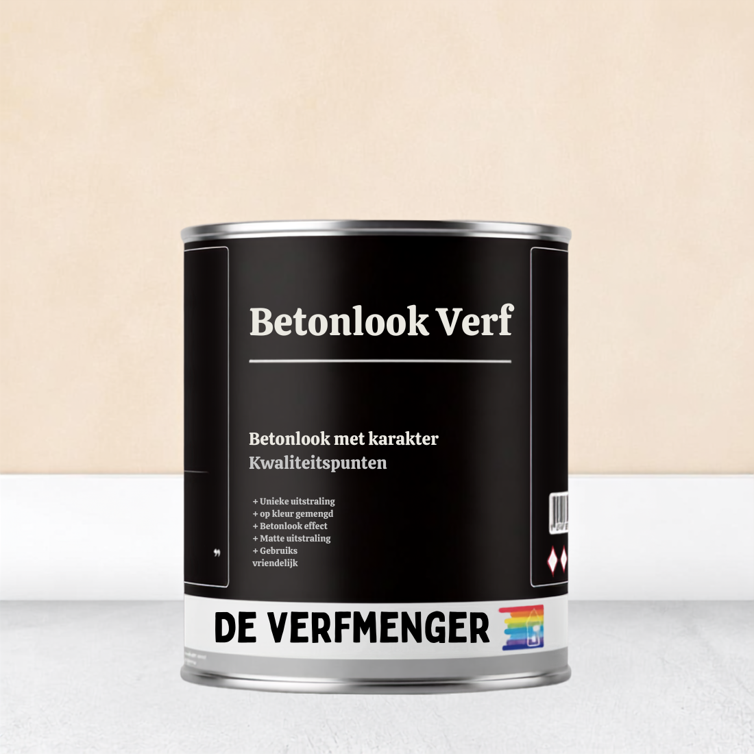 Betonlook Verf Beige No. 01 - 100ml tester