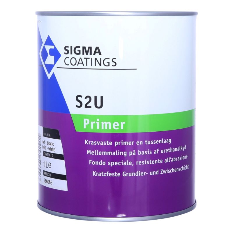 Sigma S2u Allure Primer 1 Liter 100% Wit