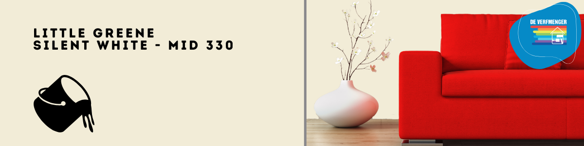 Little Greene Silent White - Mid 330