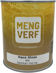 Mengverf Hoogglans Aqua