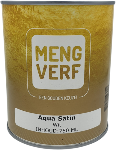 Mischfarbe Seidenglanz Aqua