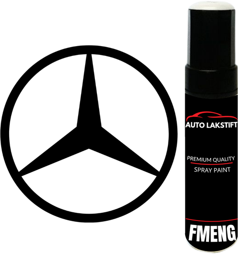 Lakstift Mercedes-Benz 197 - Obsidianblack