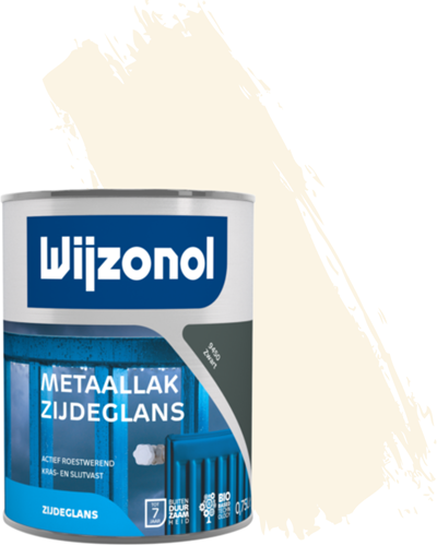 Wijzonol Metaallak Zijdeglans RAL 9001