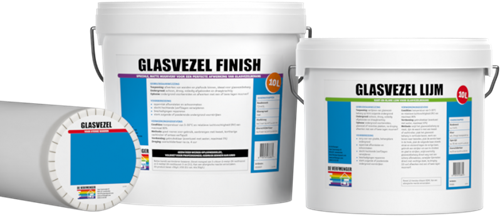 VP Glasvezel totaalpakket Glad RAL 9010