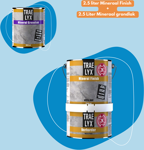 Trae Lyx Mineral Finish Pakket