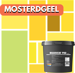 Wandfarbe Pro Senfgelb