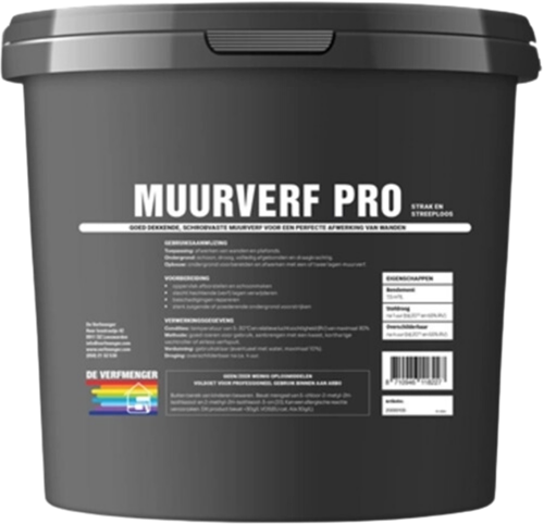 Muurverf Pro 2.5 liter Mat
