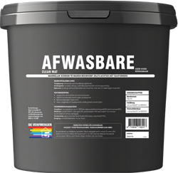 Afwasbare Muurverf +