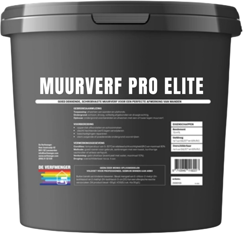 Muurverf Pro Elite 2.5 liter Extra Mat