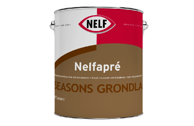 Nelfapre 4 Seasons grondlak Wit/P 1 L