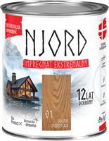 NJORD Transparante beits 2.5 liter blank