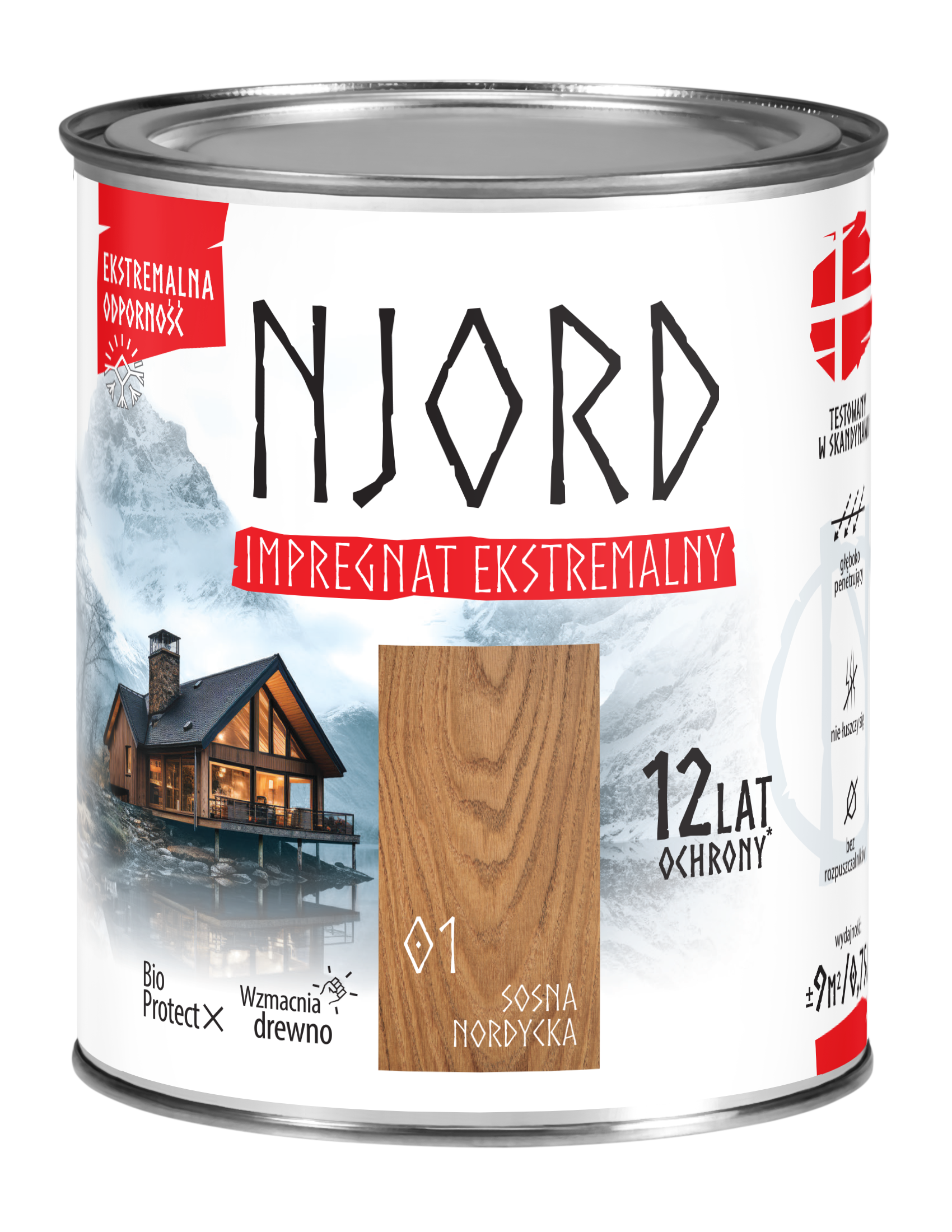 NJORD Transparante beits afbeelding