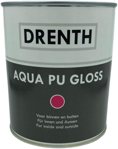 Drenth Aqua PU Hoogglans 1 liter