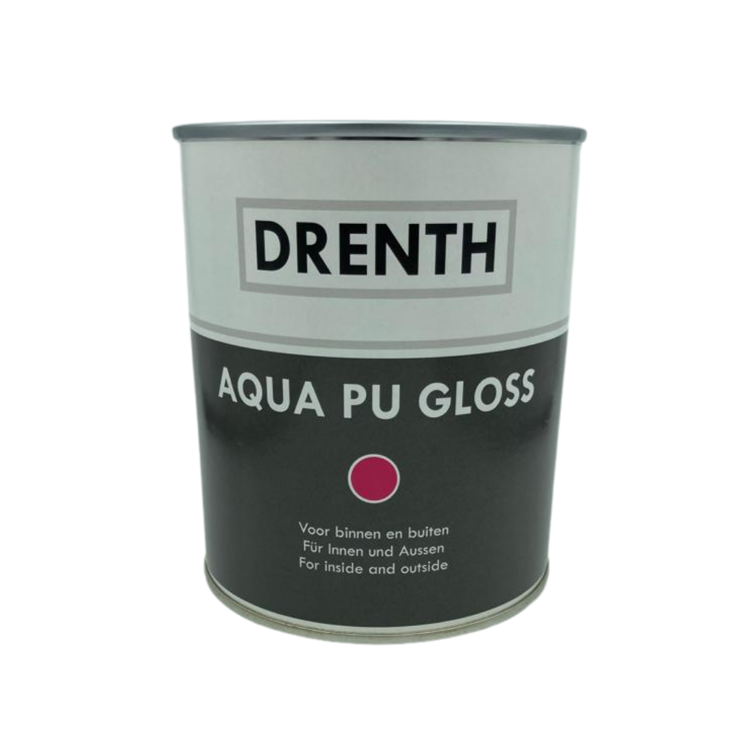 Drenth Aqua PU Hoogglans 1 liter